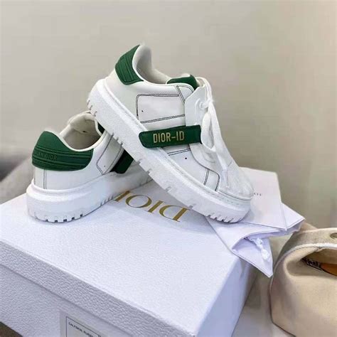 dior id sneaker green